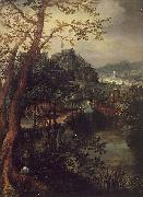 David Vinckboons Landscape oil painting